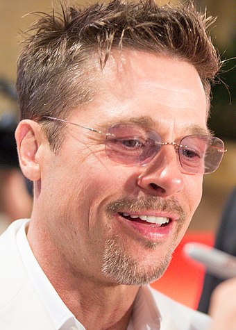 Pitt at the Japan premiere of War Machine in 2017