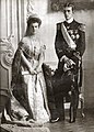 Великая княжна Мария Павловна и шведский принц Вильгельм в 1908 году.