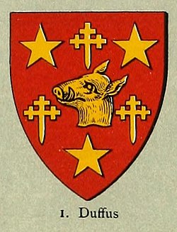 William Sutherland 7th of Duffus 2nd Coat of Arms.jpg