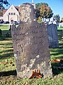 Grave marker in Bethel Cemetery, Bethel Park, Pennsylvania