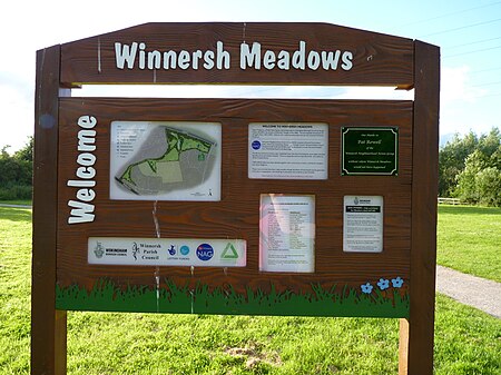 Winnersh Meadows Notice Board