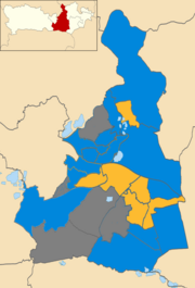 Wokingham Borough Council UK local election 2021 map.png