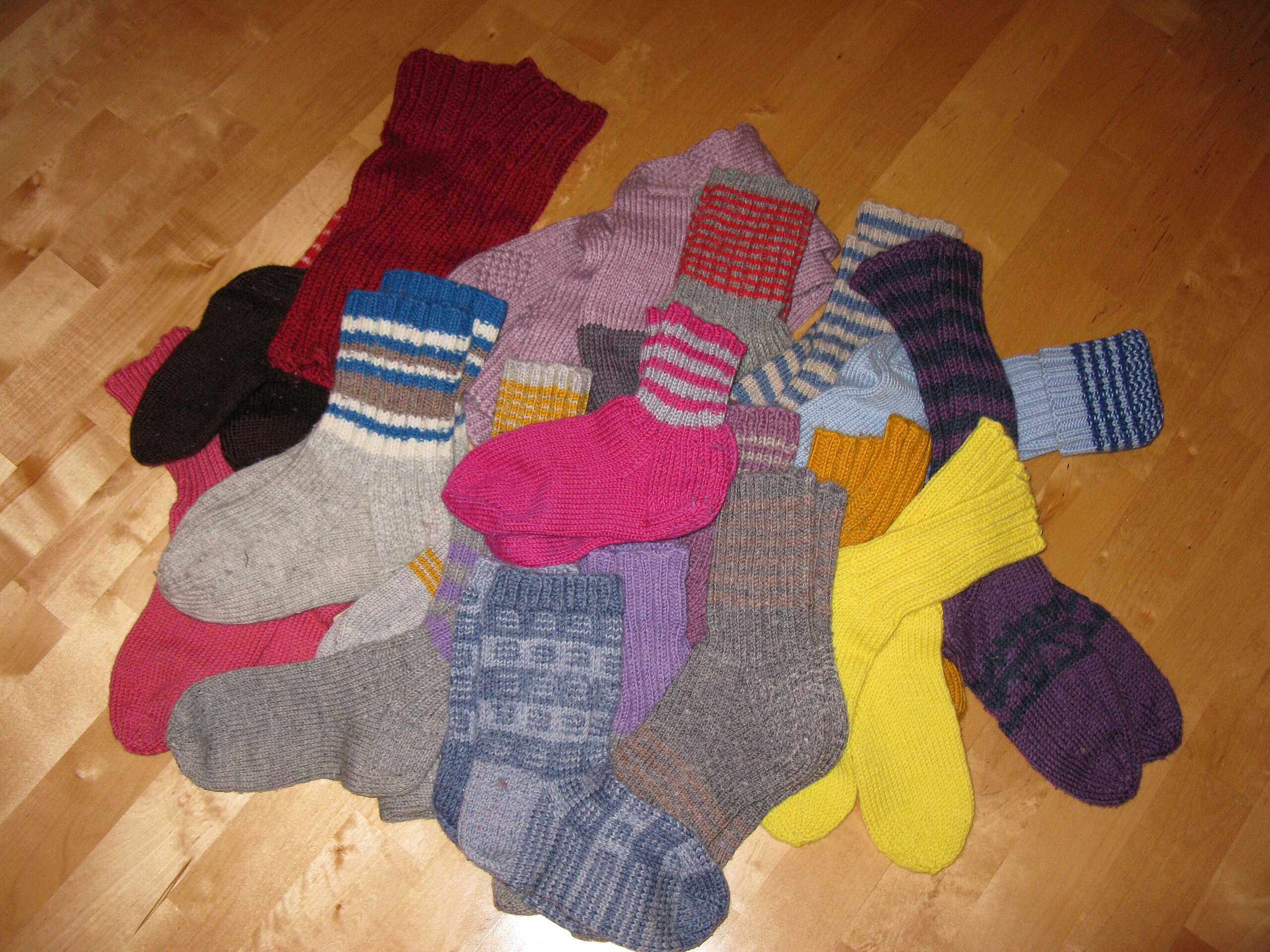 File:Woolen socks on the floor.JPG - Wikimedia Commons