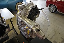 A 2010 Hydra-Matic transmission Ypsilanti Automotive Heritage Museum May 2015 073 (2010 Hydra-Matic transmission).jpg