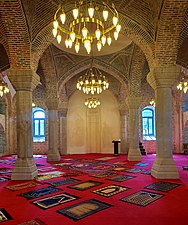 Interior of Yukhari Govhar Agha Mosque in Shusha. 18th century. Photographer: Rəcəb Həsənbəyov