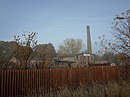 Former starch factory, consisting of five buildings and a chimney