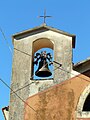 Campanile a vela della chiesa di San Bernardo, Zoagli, Liguria, Italia