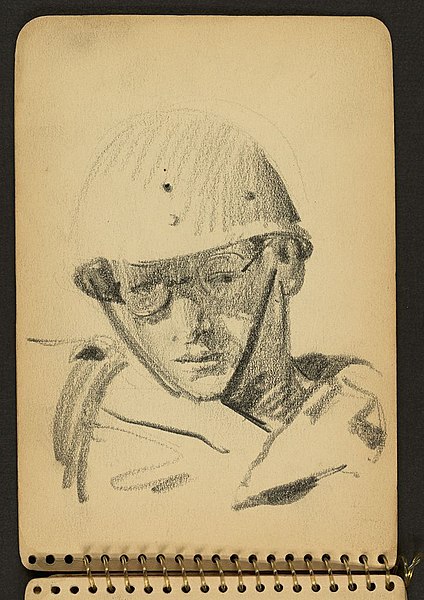 File:(Soldier wearing helmet and glasses) (LOC).jpg