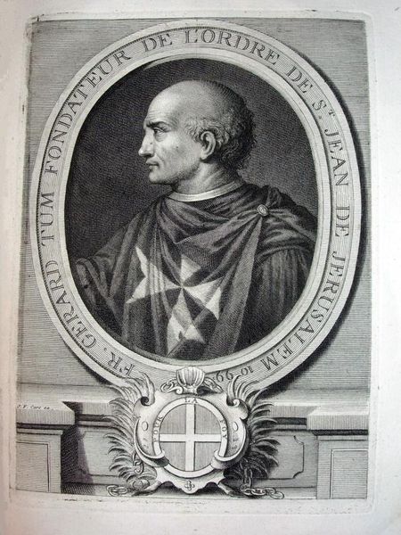 Blessed Gerard Thom (c. 1040–1120), lay brother in the Benedictine order and founder of the Order of Saint John of Jerusalem after the First Crusade i