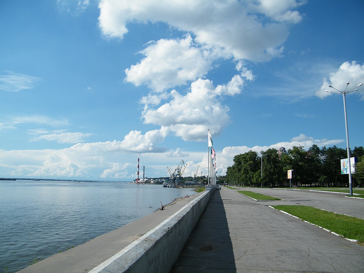 Хабаровск река амур