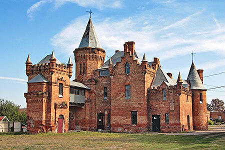 Українська: Садиба Попова. Василівка. Найкраще фото Запорізької області. Фото: © Олександр Мальон, CC BY-SA 4.0