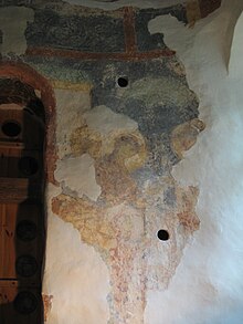 The frescoes in the prothesis (1125) Freski zhertvennika.JPG