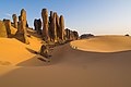 Parc national du Hoggar, à quelques kilomètres du plateau de l'Assekrem