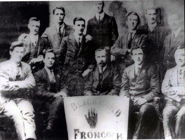 Frongoch prisoners of war from the Easter Rising of Ireland