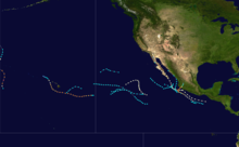 1959 Podsumowanie sezonu huraganów na Pacyfiku map.png
