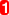 1 white, red rounded rectangle.svg
