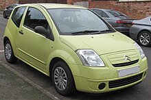 2008 Citroen C2 Cool 1.4 Front.jpg