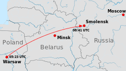 Vliegramp Bij Smolensk