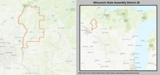 <span class="mw-page-title-main">Wisconsin's 28th Assembly district</span> American legislative district in western Wisconsin