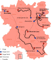 2015 Critérium du Dauphiné map.svg