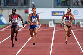 2018 DM Leichtathletik - 100 Meter Lauf Frauen - by 2eight - DSC7712.jpg