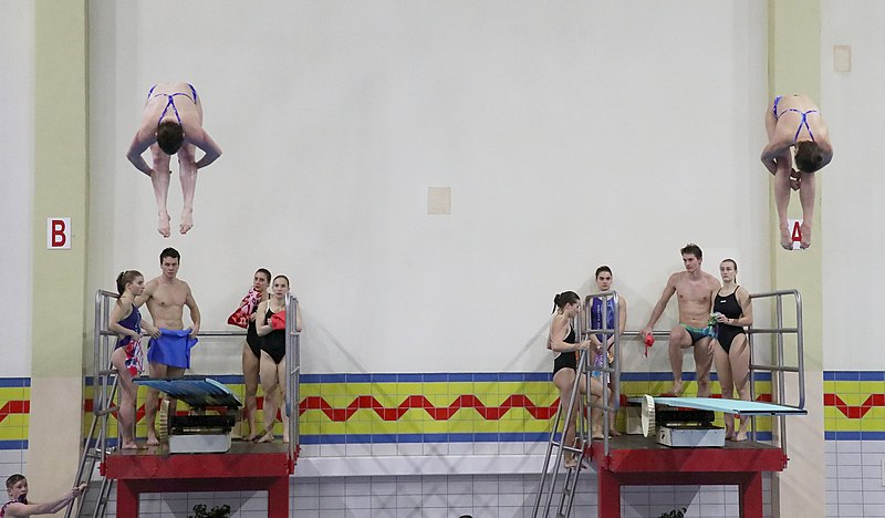 File:2020-01-25 47. Hallorenpokal Training Synchronized diving Women (Martin Rulsch) 44.jpg