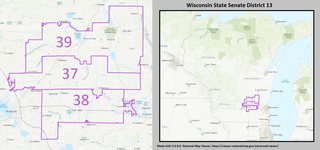 <span class="mw-page-title-main">Wisconsin's 13th Senate district</span>