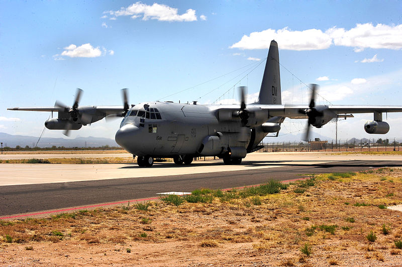 File:42d Electronic Combat Squadron - C-130 Compass Call.jpg