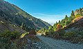 * Nomination: Malaya Almatinka gorge, Medeu park, Medeu District, Almaty, Kazakhstan. By User:Marat Rysbekov --Красный 07:43, 19 July 2024 (UTC) * * Review needed