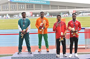 Abdullah Abkar Mohammed (l.) bei den Islamic Solidarity Games 2021 in Konya