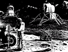 Apollo Extension Systems Lunar Base concept AES Lunar Base.png