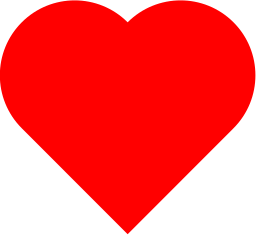 A perfect SVG heart