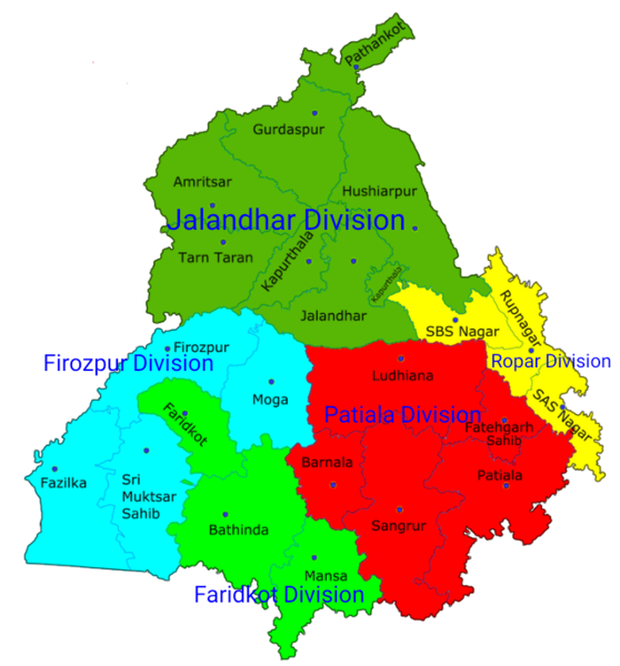 File:Administrative division of Punjab.png