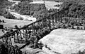 Aerial view of bridge - Erie Railway, Allegany Division, Rush Creek, Fillmore, Allegany County, NY HAER NY, 2-FILM.V, 2-2 (cut) .jpg