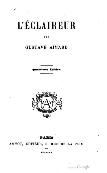 File:Aimard - L’Éclaireur, 1860.djvu