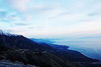 View from Maja e Çikës