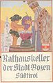 Lo stemma su un motivo allegorico del Rathauskeller, 1911