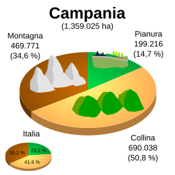 .mw-parser-output .legend{page-break-inside:avoid;break-inside:avoid-column}.mw-parser-output .legend-color{display:inline-block;min-width:1.25em;height:1.25em;line-height:1.25;margin:1px 0;text-align:center;border:1px solid black;background-color:transparent;color:black}.mw-parser-output .legend-text{}
Flat land
Hills
Mountains Altimetria Campania.svg