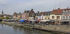 le Quai-Belu au bord de la Somme .