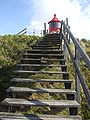 Quermarkenfeuer auf Amrum, 8. August 2008