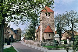 Amsdorf (Seegebiet Mansfelder Land), the village church 2