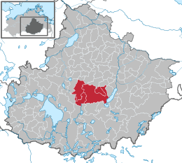Amt Penzliner Land – Mappa