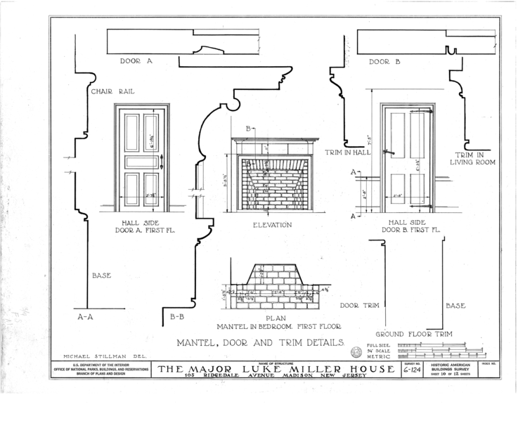 File:Andrew Miller House, 105 Ridgedale Avenue, Madison, Morris County, NJ HABS NJ,14-MAD,2- (sheet 10 of 12).png