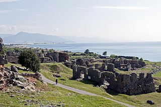 Anemurium Ancient city ruins