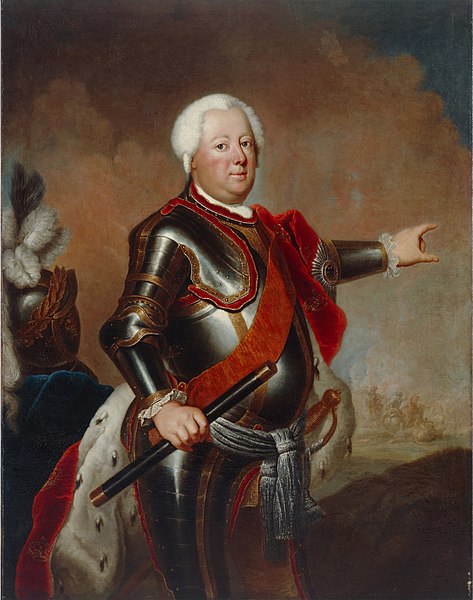 Portrait by Antoine Pesne, c. 1733