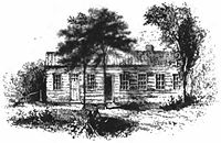 Drawing of cabin