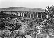 Aqueduct at Queretaro, Mexico, ca