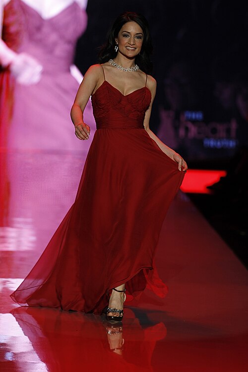 Panjabi in The Heart Truth's Red Dress Collection Fashion Show (2011)