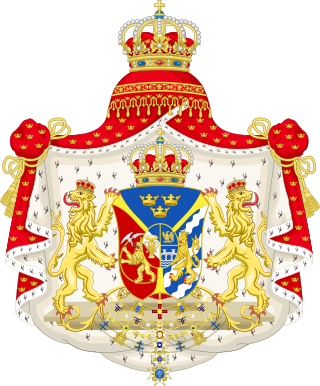 Armoiries du Roi Karl Johan de Suède et de Norvège.svg