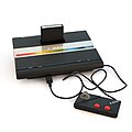 Atari 7800 with cartridge and controller.jpg